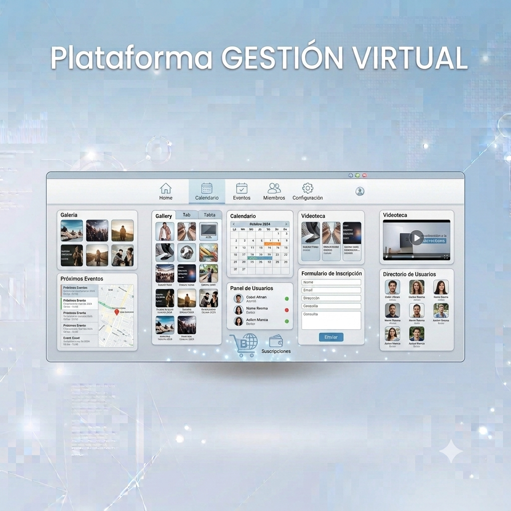 Plataforma Gestion Virtual www.xinetwork.net